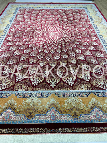 Авторский ковер 5599 BURGANDY RED GOLDEN фото 2