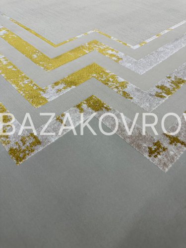Ковер MONACO PREMIUM 1151 YELLOW CREAM SILVER GRAY фото 5
