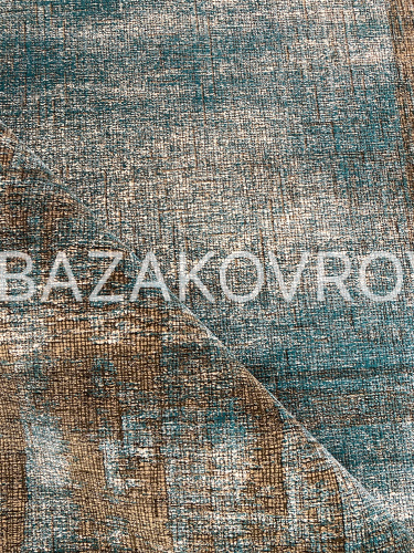 Ковер LAUVIN IR1357 TURQUOISE/BROWN фото 4