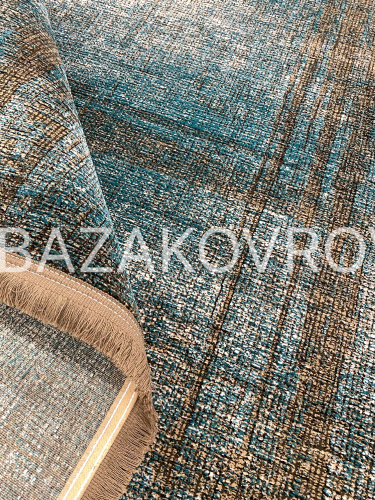 Ковер LAUVIN IR1357 TURQUOISE/BROWN фото 5