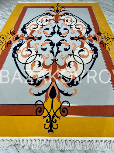 Ковер ASHRAFI LUX 1504 SILVER/PINK фото 3