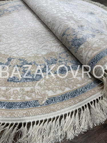 Ковер Allures S1024A CREAM/BLUE фото 4