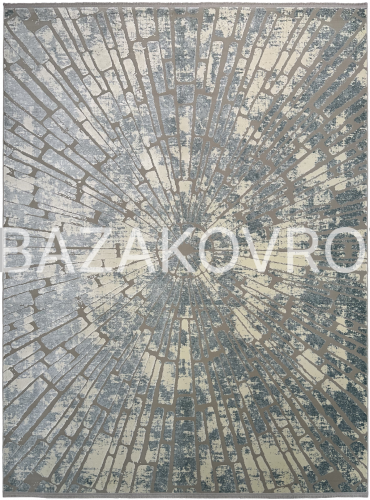 Ковер MONACO PREMIUM 1172 SILVER GRAY MAVY BLUE