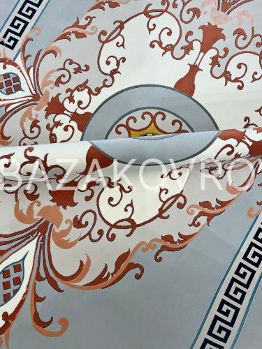 Ковер ASHRAFI LUX 1502 SILVER/PINK фото 4