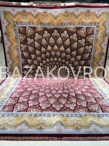 Авторский ковер 5599 BURGANDY RED GOLDEN фото 4