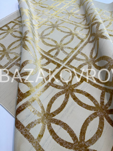 Ковер MONACO PREMIUM 1159 YELLOW CREAM SILVER GRAY фото 6