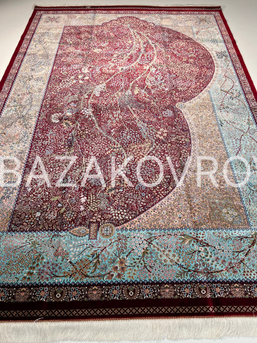 Ковер BUKHARA 5820 BURGANDY RED MAVY BLUE фото 3