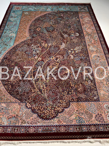 Ковер BUKHARA 5820 BURGANDY RED MAVY BLUE фото 2